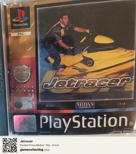 Jetracer PlayStation, PAL box front