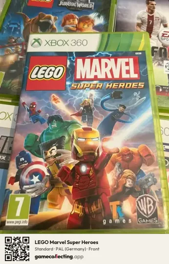 LEGO Marvel Super Heroes Xbox 360, Germany box front