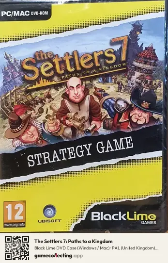 The Settlers 7: Paths to a Kingdom Computer, United Kingdom box front