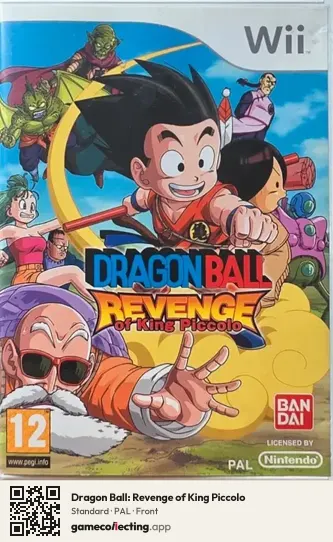Dragon Ball: Revenge of King Piccolo Nintendo Wii, PAL box front