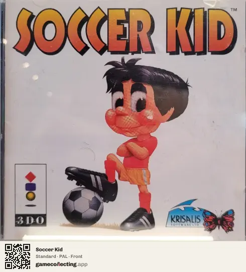 Soccer Kid 3DO Interactive Multiplayer, PAL box front