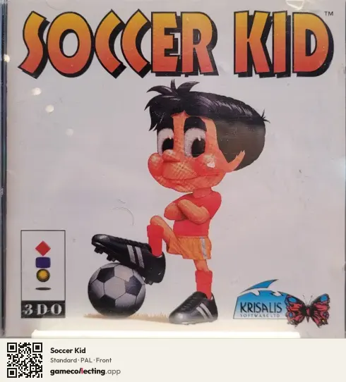 Soccer Kid 3DO Interactive Multiplayer, PAL box front