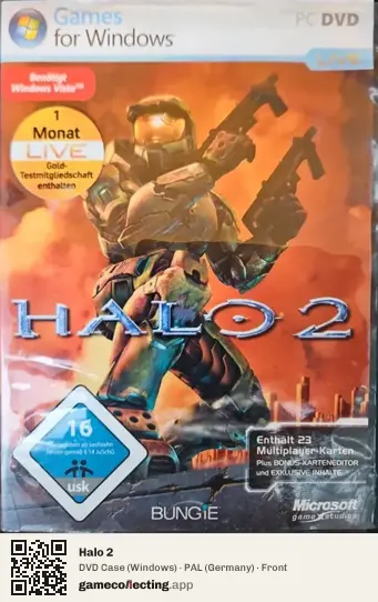 Halo 2 Computer, Germany box front