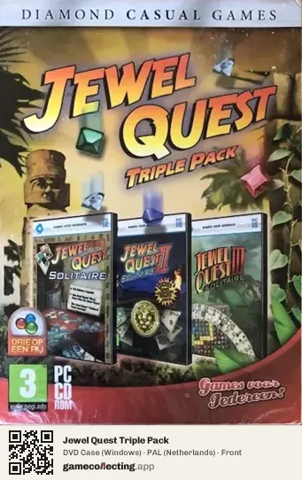 Jewel Quest Triple Pack Computer, Netherlands box front
