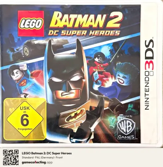 LEGO Batman 2: DC Super Heroes Nintendo 3DS, Germany box front