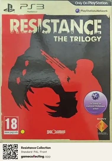 Resistance Collection PlayStation 3, PAL box front