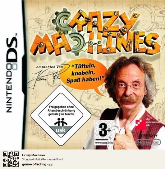 Crazy Machines Nintendo DS, Germany box front