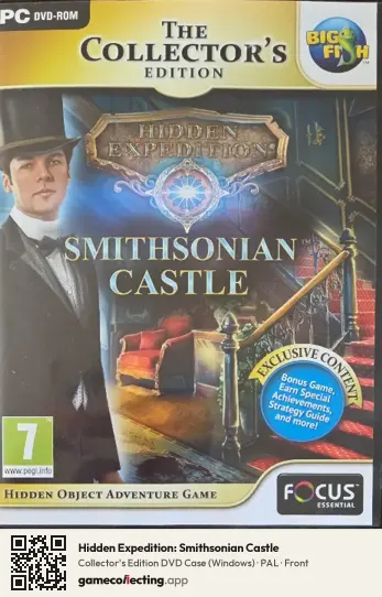 Hidden Expedition: Smithsonian Castle Computer, PAL box front