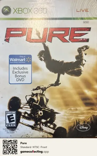 Pure Xbox 360, NTSC box front