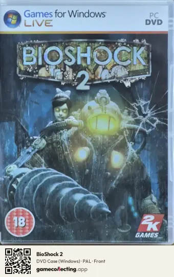 BioShock 2 Computer, PAL box front