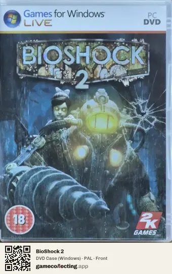 BioShock 2 Computer, PAL box front