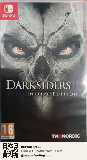 Darksiders II Nintendo Switch, Germany box front