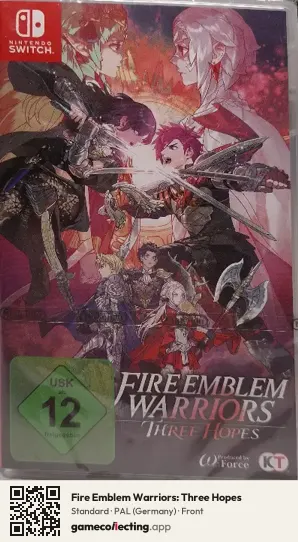 Fire Emblem Warriors: Three Hopes Nintendo Switch, Germany box front