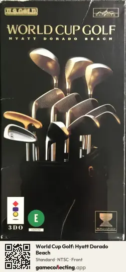 World Cup Golf: Hyatt Dorado Beach 3DO Interactive Multiplayer, NTSC box front