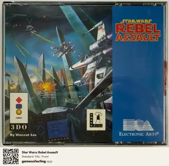 Star Wars: Rebel Assault 3DO Interactive Multiplayer, PAL box front