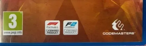 F1 2019, the USK square on its front