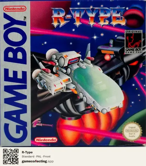 R-Type Game Boy, PAL box front