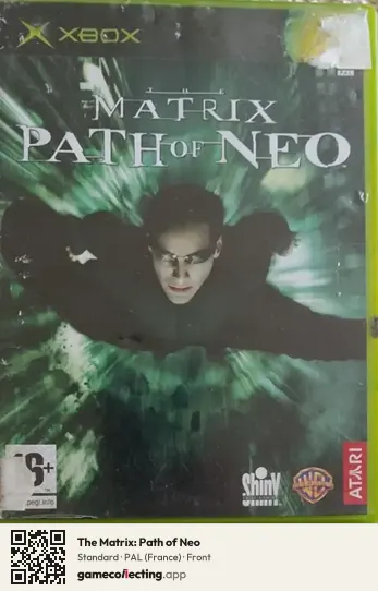 The Matrix: Path of Neo Xbox, France box front