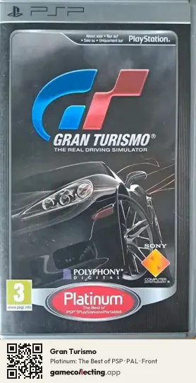 Gran Turismo PlayStation Portable, PAL box front