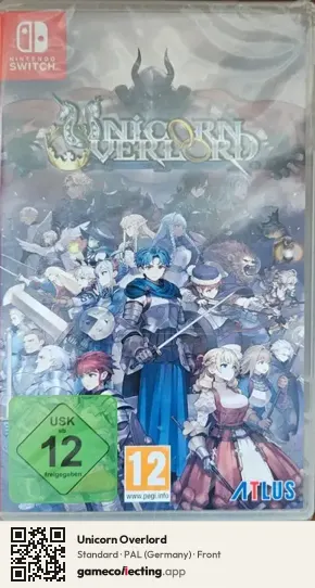 Unicorn Overlord Nintendo Switch, Germany box front