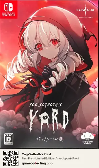 Yog-Sothoth's Yard Nintendo Switch, Asia box front