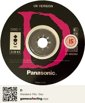 D 3DO Interactive Multiplayer, PAL disc