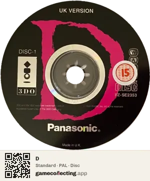D 3DO Interactive Multiplayer, PAL disc