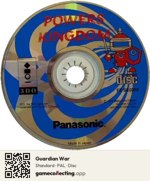 Guardian War 3DO Interactive Multiplayer, PAL disc