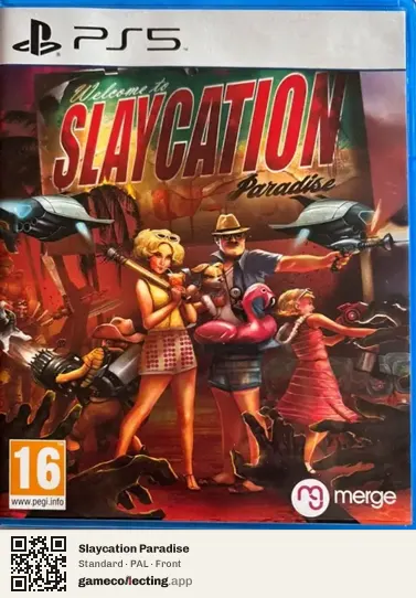 Slaycation Paradise PlayStation 5, PAL box front