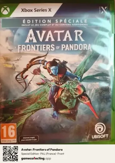 Avatar: Frontiers of Pandora Xbox Series X, France box front