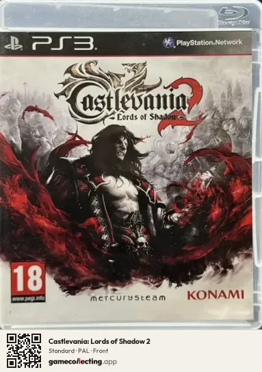 Castlevania: Lords of Shadow 2 PlayStation 3, PAL box front