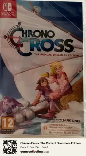 Chrono Cross: The Radical Dreamers Edition Nintendo Switch, PAL box front