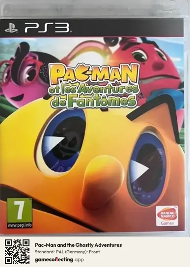 Pac-Man and the Ghostly Adventures PlayStation 3, Germany box front