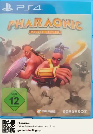 Pharaonic PlayStation 4, Germany box front