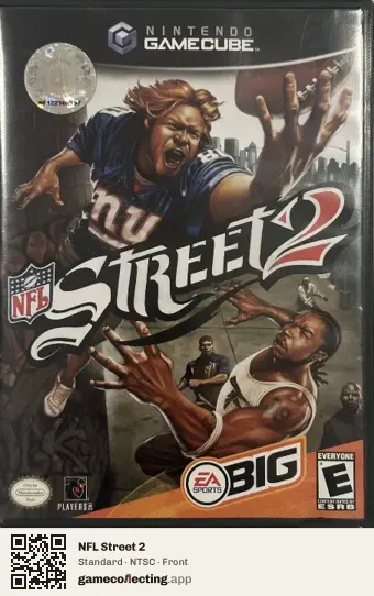 NFL Street 2 Nintendo GameCube, NTSC box front