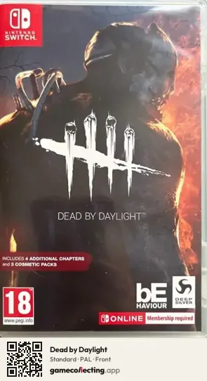 Dead by Daylight Nintendo Switch, PAL box front