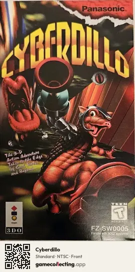 Cyberdillo 3DO Interactive Multiplayer, NTSC box front
