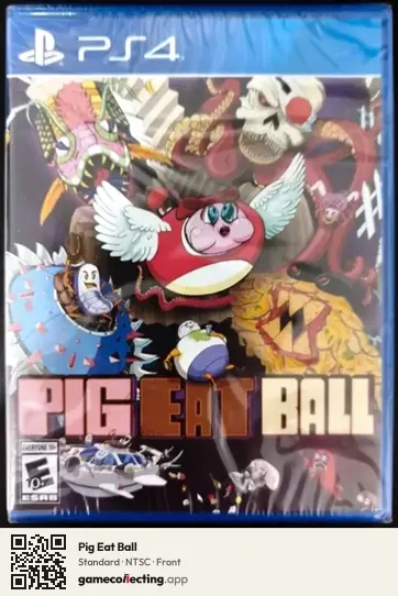 Pig Eat Ball PlayStation 4, NTSC box front