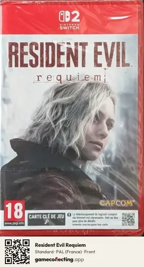 Resident Evil Requiem Nintendo Switch 2, France box front