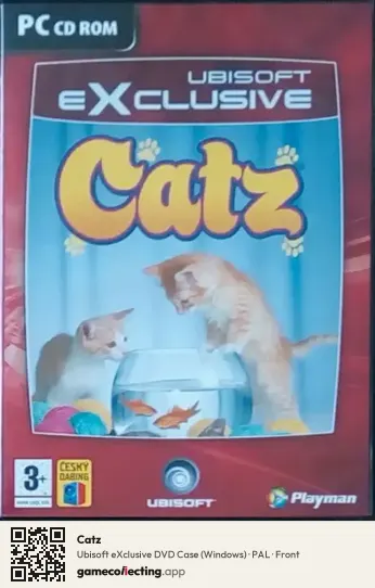 Catz Computer, PAL box front