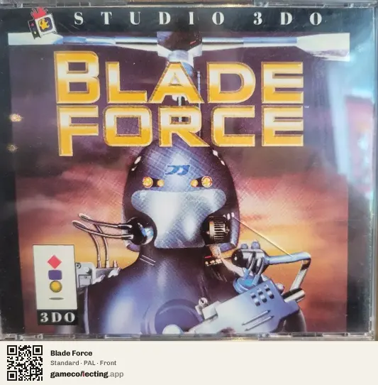 Blade Force 3DO Interactive Multiplayer, PAL box front
