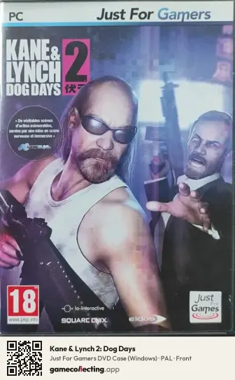 Kane & Lynch 2: Dog Days Computer, PAL box front