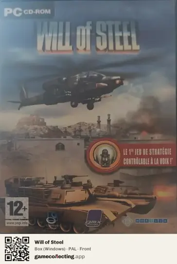 Will of Steel Computer, PAL box front