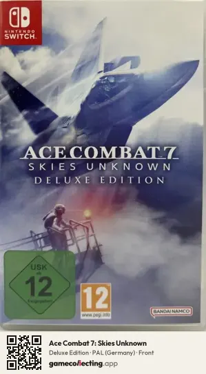 Ace Combat 7: Skies Unknown Nintendo Switch, Germany box front