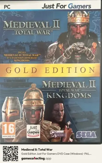 Medieval II: Total War Computer, PAL box front