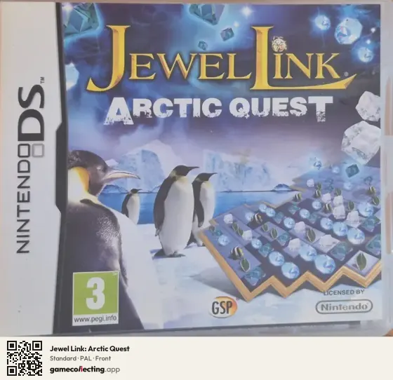 Jewel Link: Arctic Quest Nintendo DS, PAL box front
