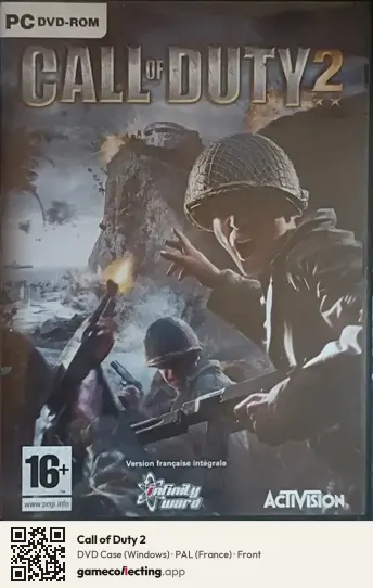 Call of Duty 2 Computer, France box front