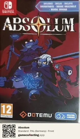 Absolum Nintendo Switch, Germany box front