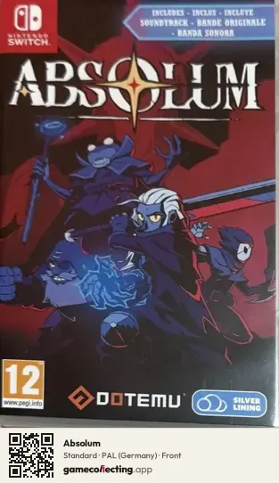 Absolum Nintendo Switch, Germany box front