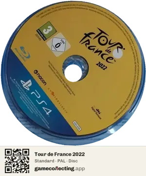 Tour de France 2022 PlayStation 4, PAL disc